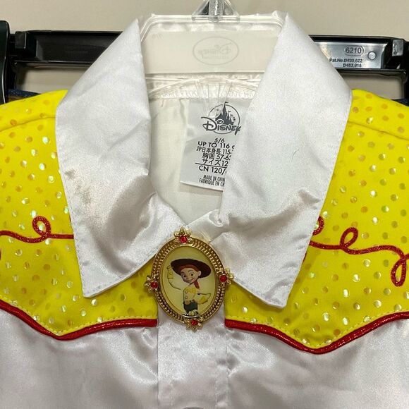 Toy Story Jessie Costume Disney Store Sz 5/6 New Western Cowgirl Dress Up - Picture 4 of 8